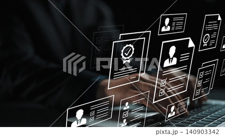 Digital Document Management System with Virtual Profile Icons and Business Credentials in Modern Workspace. Entropy Digital Document Management System with Virtual Profile Icons and Business Credentials in Modern Workspace. Entropy 140903342