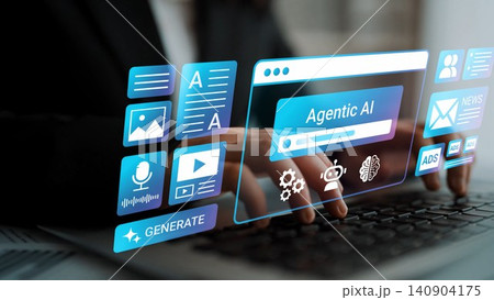 Hands typing on keyboard with futuristic icons of technology and artificial intelligence in a business concept for innovation and digital transformation Gluon Hands typing on keyboard with futuristic icons of technology and artificial intelligence in a business concept for innovation and digital transformation Gluon 140904175