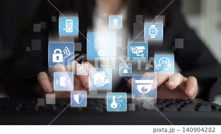 Home security and smart protection system Funnel Home security and smart protection system Funnel 140904282