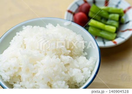 美味しい白米と漬物 美味しい白米と漬物 140904528