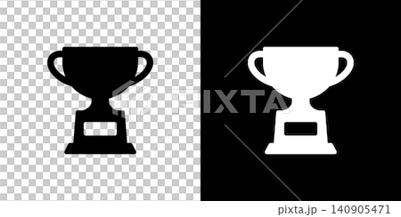 簡單的獎杯圖標,代表獲勝者 簡單的獎杯圖標,代表獲勝者 140905471