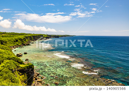宮古島 ムイガー断崖の風景 宮古島 ムイガー断崖の風景 140905566