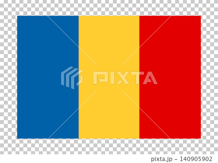 Romanian flag 140905902