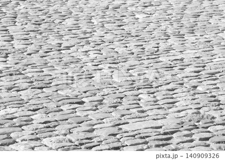 Rustic Cobblestone Pathway for Urban Design and Vintage Aesthetic Projects Rustic Cobblestone Pathway for Urban Design and Vintage Aesthetic Projects 140909326