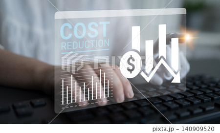 Digital Interface for Cost Reduction Analysis with Financial Graphs and Charts on Keyboard in Modern Office Environment Ledger Digital Interface for Cost Reduction Analysis with Financial Graphs and Charts on Keyboard in Modern Office Environment Ledger 140909520