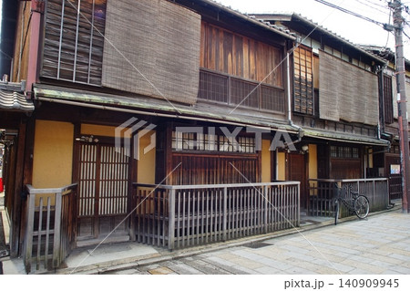 京都祇園街並み風景 京都祇園街並み風景 140909945