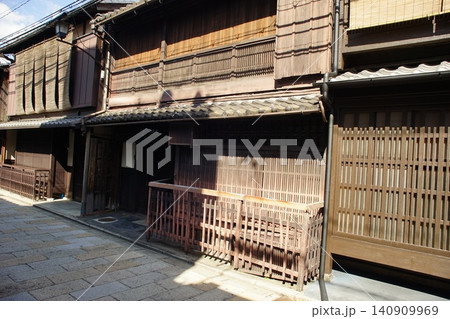 京都祇園街並み風景 京都祇園街並み風景 140909969