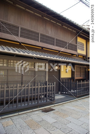 京都祇園街並み風景 京都祇園街並み風景 140909978