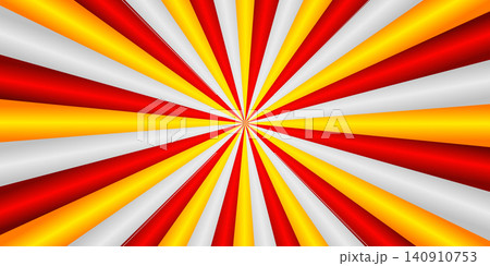 Abstract Red Yellow White Sunburst Background 140910753