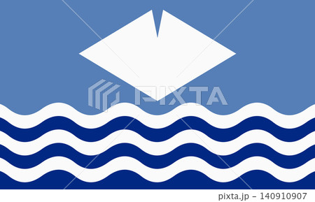 Isle of Wight flag background 140910907