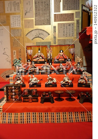 長野県埴科郡坂城町で古今びな祭り開会お出かけ下さい。 140912322