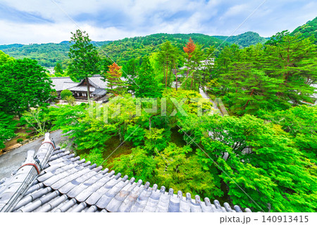 初夏の京都 南禅寺 三門楼上から眺める境内 初夏の京都 南禅寺 三門楼上から眺める境内 140913415