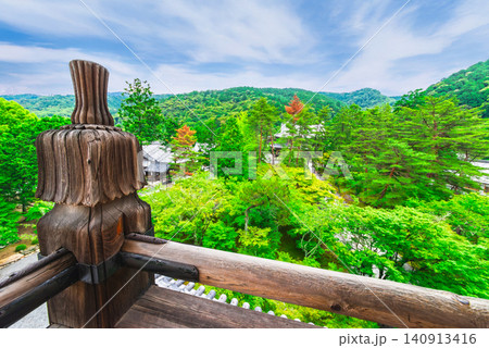 初夏の京都 南禅寺 三門楼上から眺める境内 初夏の京都 南禅寺 三門楼上から眺める境内 140913416