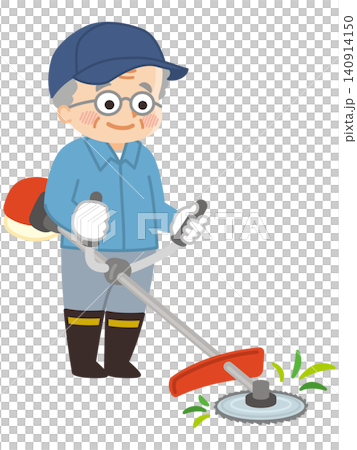 A man cutting grass with a lawn mower A man cutting grass with a lawn mower 140914150