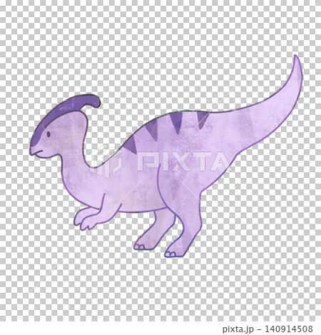 Cute dinosaur illustration: Parasaurolophus Cute dinosaur illustration: Parasaurolophus 140914508