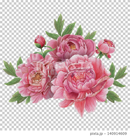 Vintage Watercolor Peony Tea Party Clipart Set Flower arrangement of peonies Botanical Collection PNG transparent background Vintage Watercolor Peony Tea Party Clipart Set Flower arrangement of peonies Botanical Collection PNG transparent background 140914609