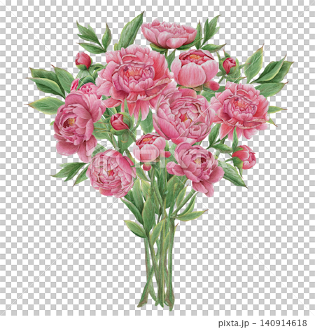 Vintage Watercolor Peony Tea Party Clipart Set A bouquet of peonies Botanical Collection Hand drawing PNG transparent background Vintage Watercolor Peony Tea Party Clipart Set A bouquet of peonies Botanical Collection Hand drawing PNG transparent background 140914618