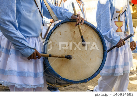 Rustic wooden drums Congado Rustic wooden drums Congado 140914692