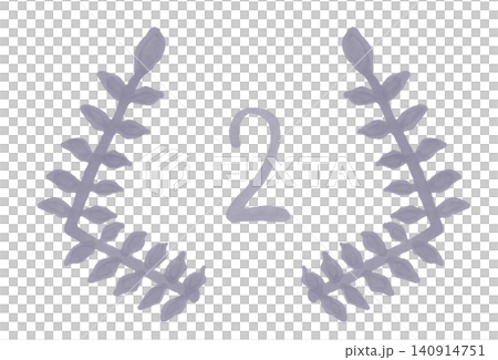 用軟馬克筆畫的稜角分明的月桂樹，排名第二。 140914751