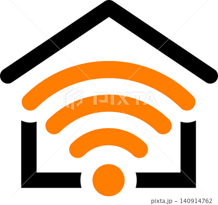 Smart Home and Internet of Things Logo Smart Home and Internet of Things Logo 140914762