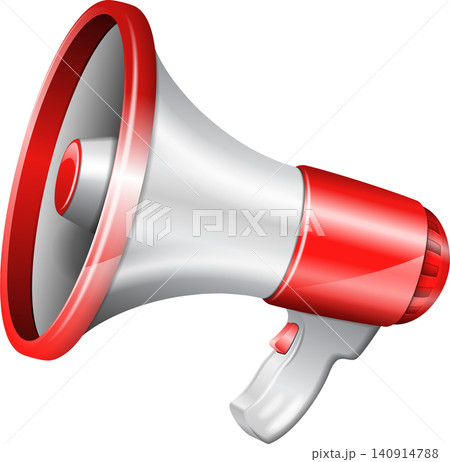 Megaphone on transparent background Megaphone on transparent background 140914788