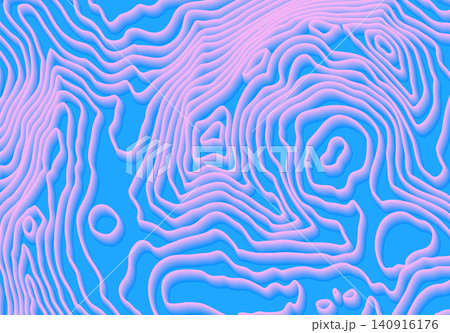 Abstract red and blue topographic contour line pattern with organic wavy maze texture design Abstract red and blue topographic contour line pattern with organic wavy maze texture design 140916176
