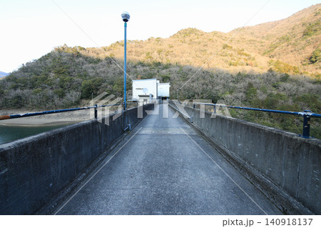 徳島県阿波市　宮川内ダム 140918137
