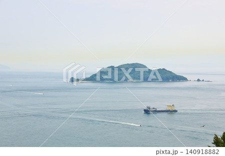 関崎から見る高島 関崎から見る高島 140918882