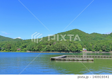 初夏の木崎湖 初夏の木崎湖 140919341