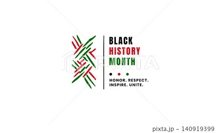 Black History Month Unity Theme Design 140919399
