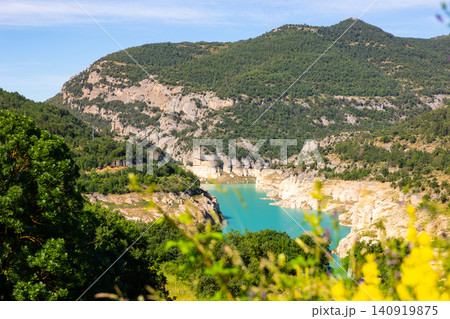 Llosa del Caval reservoir in Catalonia, Spain Llosa del Caval reservoir in Catalonia, Spain 140919875
