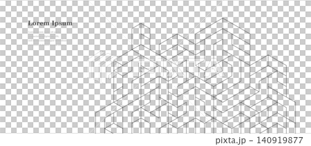 幾何学 抽象 建築 テクノロジー ビジネス 背景 140919877