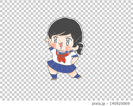 決めポーズ 140920869