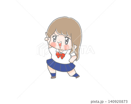 決めポーズ 140920873