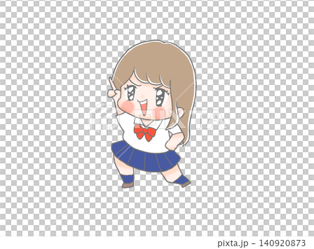 決めポーズ 140920873