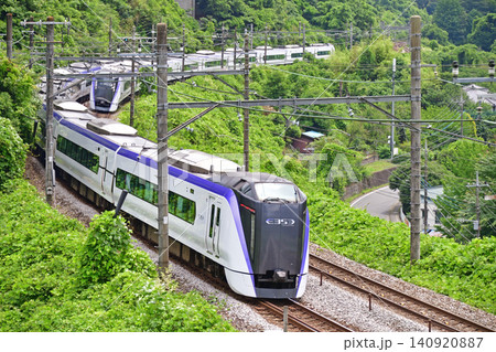 中央本線 高尾-相模湖 JR東日本 E353系 S115編成(松本) あずさ かいじ 中央本線 高尾-相模湖 JR東日本 E353系 S115編成(松本) あずさ かいじ 140920887