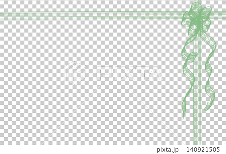 Lake Touch Gift Box Ribbon Background Frame - Green Lake Touch Gift Box Ribbon Background Frame - Green 140921505