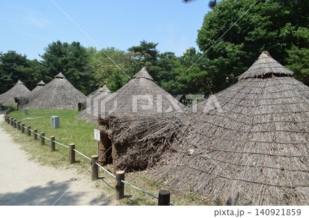 韓国 ソウル岩寺洞にある石器時代の遺跡 韓国 ソウル岩寺洞にある石器時代の遺跡 140921859