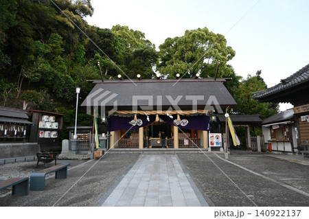 夜明けの神前神社 拝殿 夜明けの神前神社 拝殿 140922137