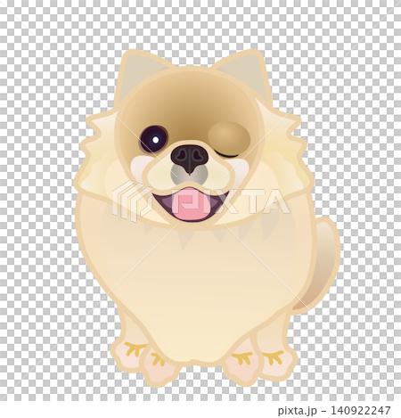 博美犬插圖 140922247