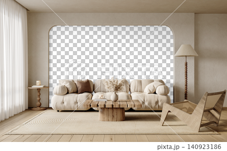 fashionable modern loft interior with empty frame fashionable modern loft interior with empty frame 140923186