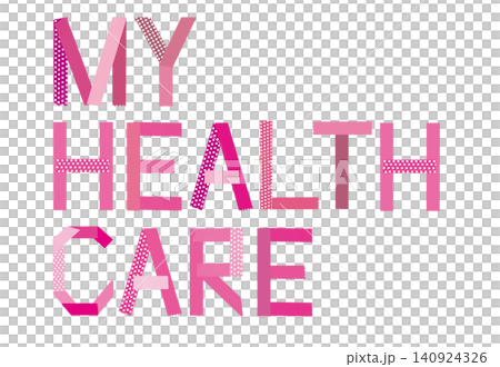 MYHEALTHCARE 文字以粉紅色顯示 MYHEALTHCARE 文字以粉紅色顯示 140924326