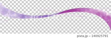Watercolor lines reminiscent of waves and wind, in similar shades of purple. Watercolor lines reminiscent of waves and wind, in similar shades of purple. 140925791
