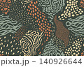 Abstract pastel olive spots vector print trendy color pattern seamless. 140926644