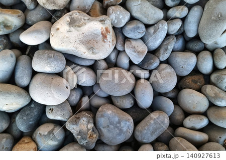 Natural Pebble Background for Design and Decoration Projects 140927613