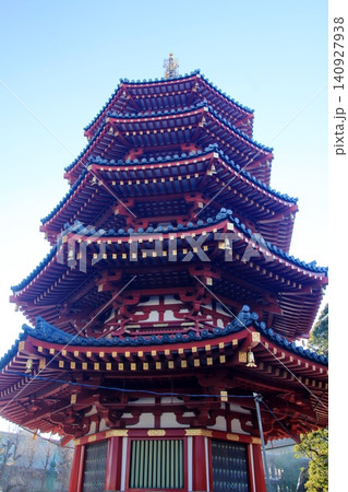 川崎大師・八角五重塔・3 川崎大師・八角五重塔・3 140927938