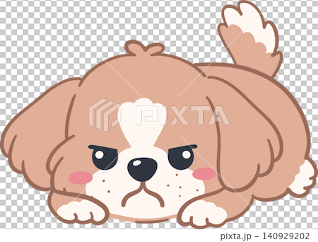 Dog Flat Design Cute Pet Illustration Dog Flat Design Cute Pet Illustration 140929202