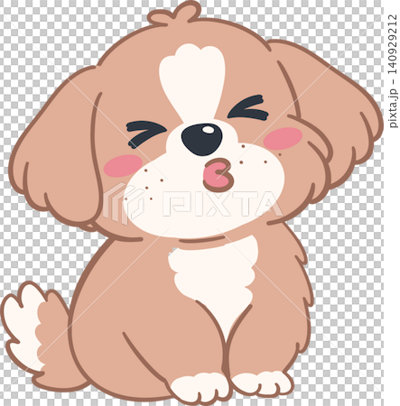 Dog Puppy Flat Design Illustration Dog Puppy Flat Design Illustration 140929212