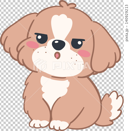 Dog Character Cute Cartoon Animal 140929213