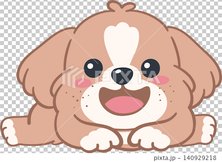 Dog Cartoon Kawaii Puppy Clipart Dog Cartoon Kawaii Puppy Clipart 140929218